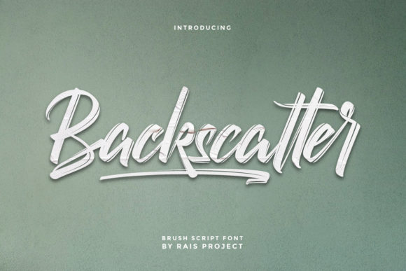 Backscatter Font Review