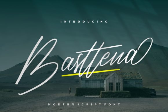 Basttena: A Magical Script Font