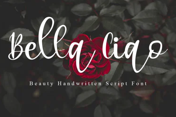 Bella Ciao: A Delicate Script Font