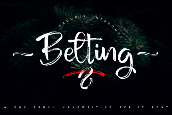 Belting: A Stylish Script Font for Digital Marketing