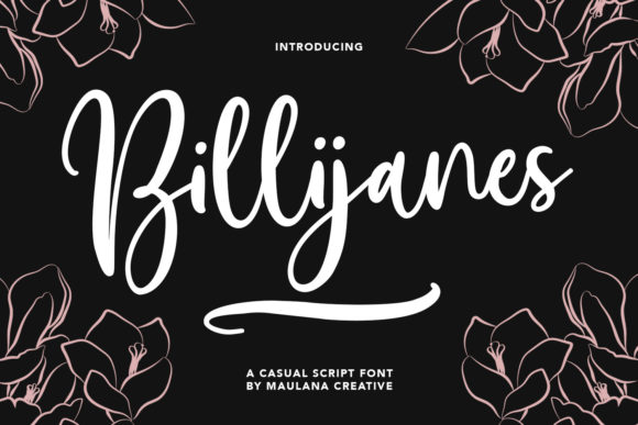 Billijanes: A Beautiful Script Font for Web Design
