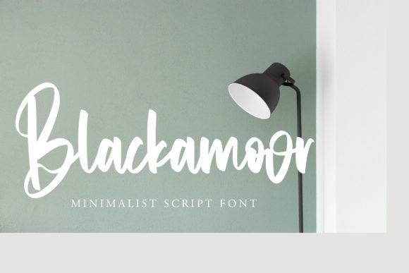 Blackamoor: A Cool Handwritten Font