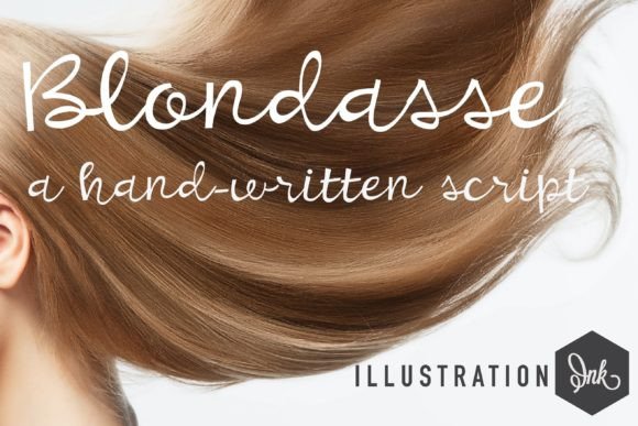 Blondasse: A Quirky Handwritten Font