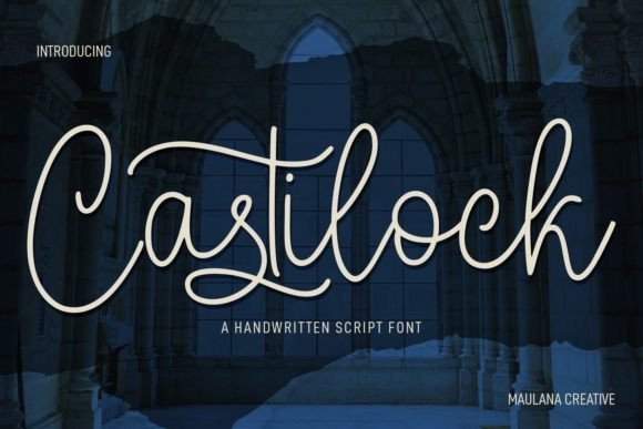 Castilock: A Stylish Script Font for Web Design