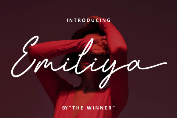 Emiliya: A Sweet Handwritten Font