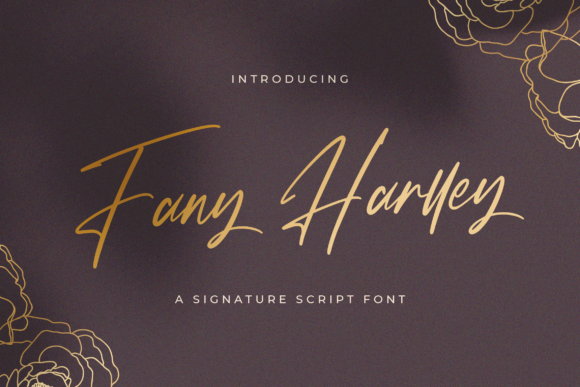 Fany Harlley: A Stylish Font for Business Branding