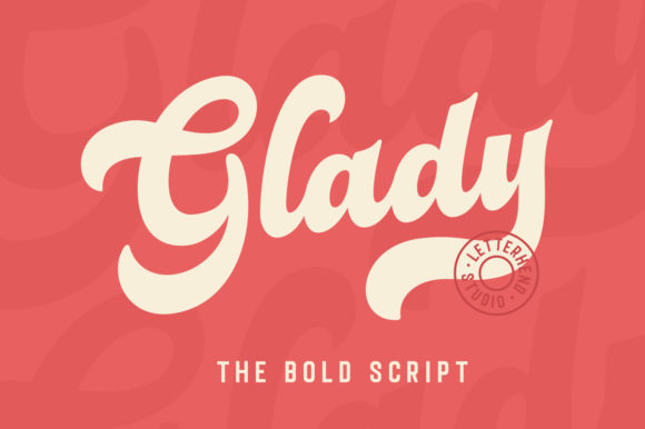 Glady Font: Bold & Stylish for Handmade Projects