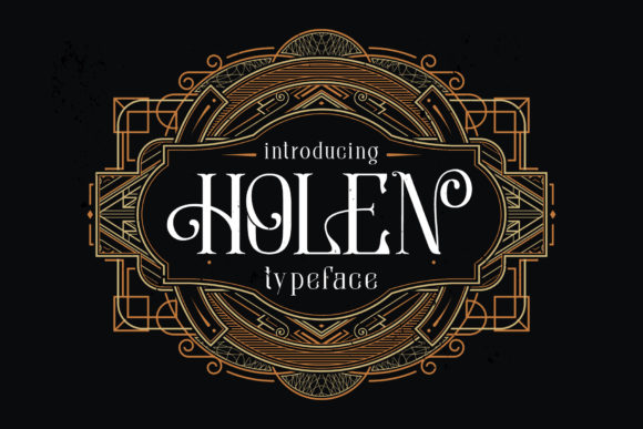 Holen: A Serif Font for Timeless Design