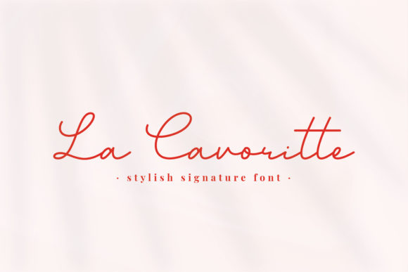 La Cavoritte: A Sweet Script for Web Design