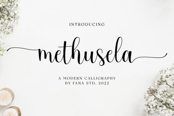 Methusela: A Sweet Handwritten Font