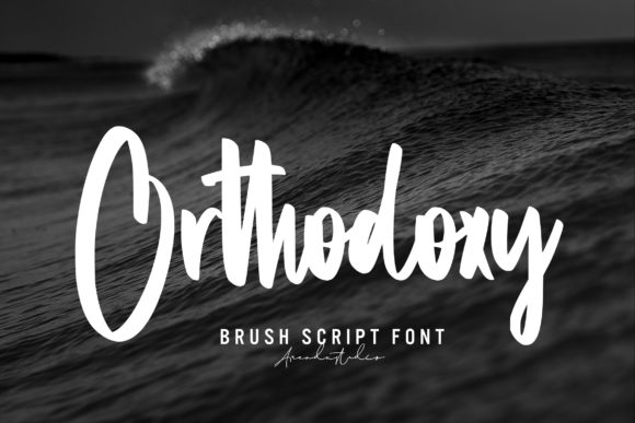 Orthodoxy: A Bold Script Font