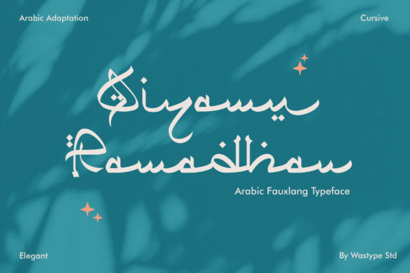 Qiyamu Ramadhan Font for Web Design