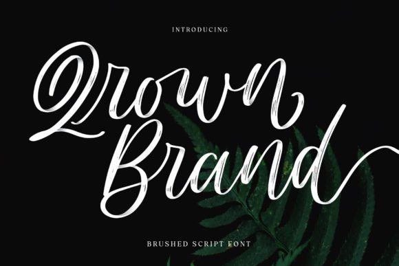 Qrown Brand: A Stylish Font for Business
