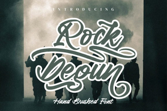 Rock Degun: A Bold Script for Real Projects