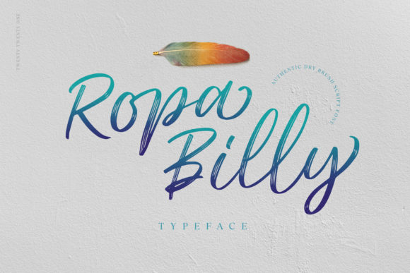 Ropa Billy Font: Elegant Script for Digital Marketing