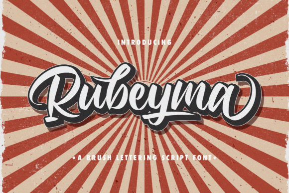 Rubeyma: A Stylish Handwritten Font