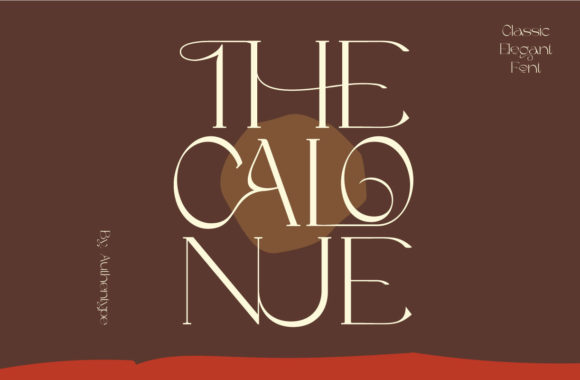 The Calonue Font: Elegant Branding Made Simple