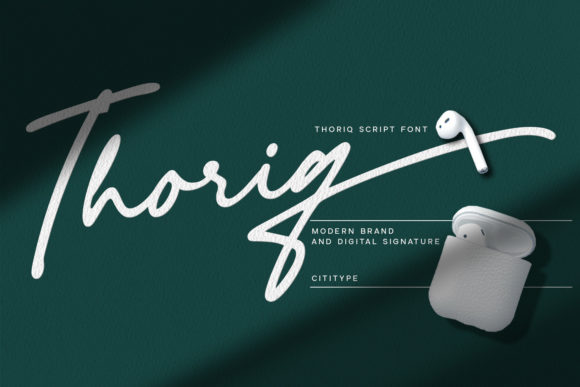 Thoriq: A Font That Elevates Your Brand