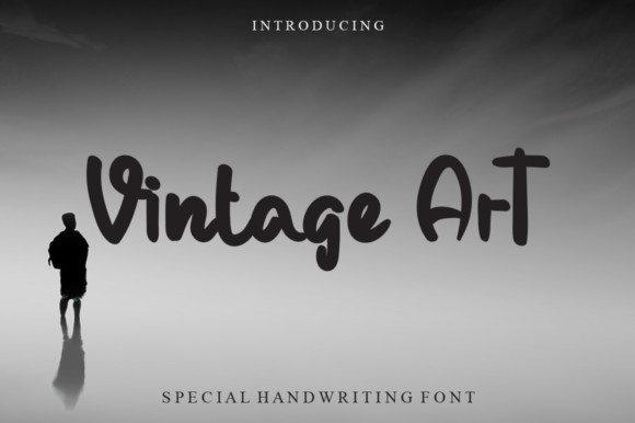 Vintage Art Font for Business